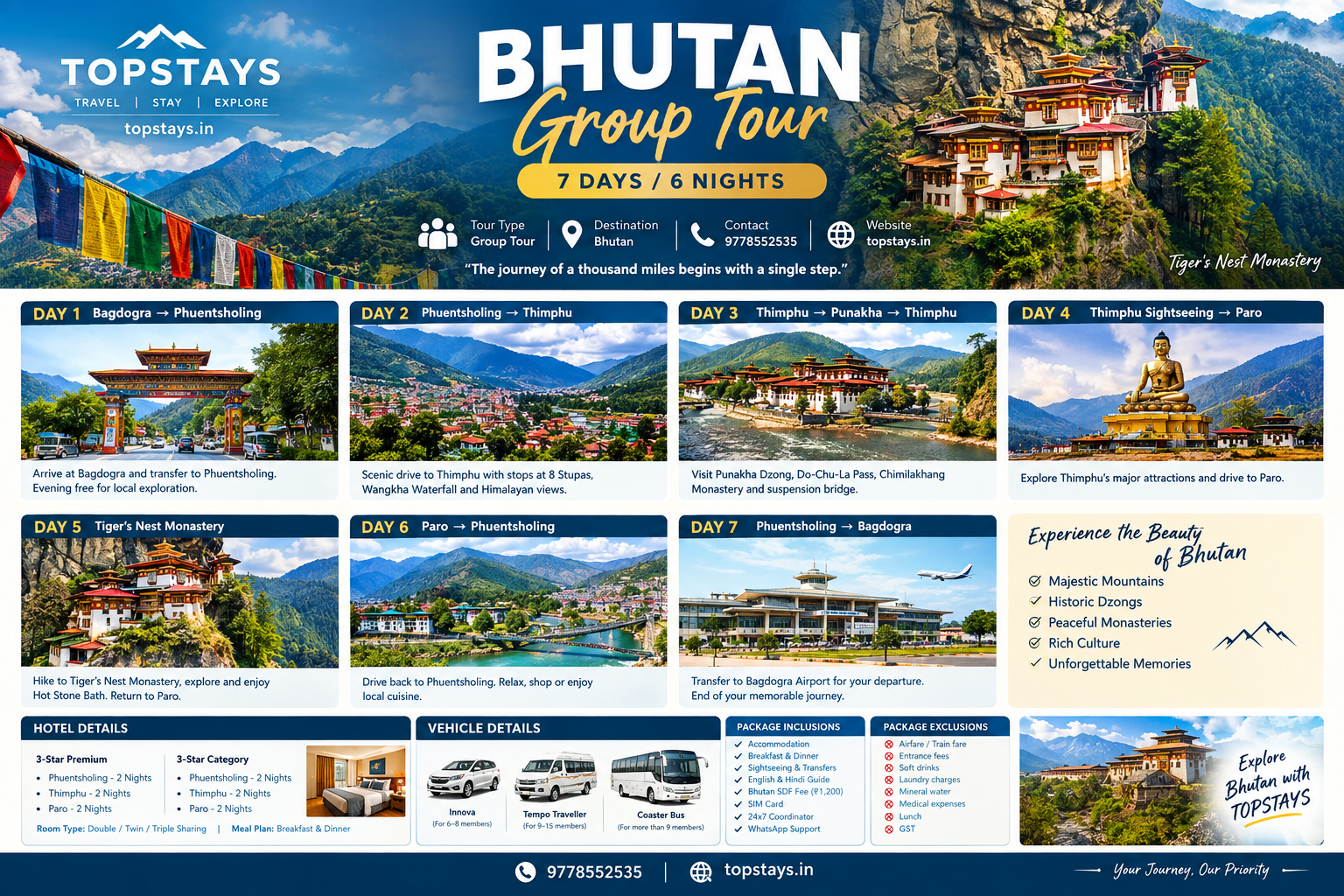 Bhutan Group Tour